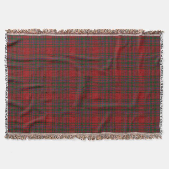 Schottischer Clan MacDougall Tartan Decke (Vorderseite)