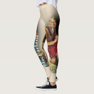 Schottischer Clan MacFarlane durch R.R. McIan Leggings
