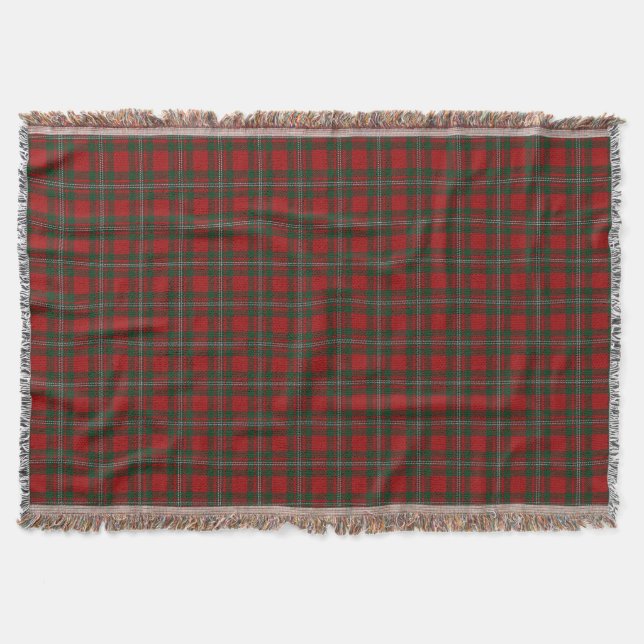 Schottischer Clan MacGregor Gregor Tartan Decke (Vorderseite)