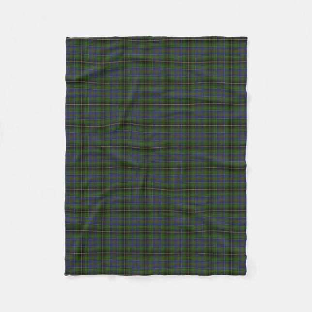 Schottischer Clan MacInnes KlassikerTartan Fleecedecke (Vorderseite)
