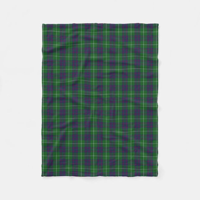 Schottischer Clan MacIntyre KlassikerTartan Fleecedecke (Vorderseite)