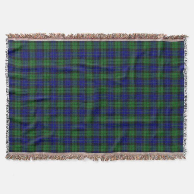 Schottischer Clan MacKay Tartan Decke (Vorderseite)