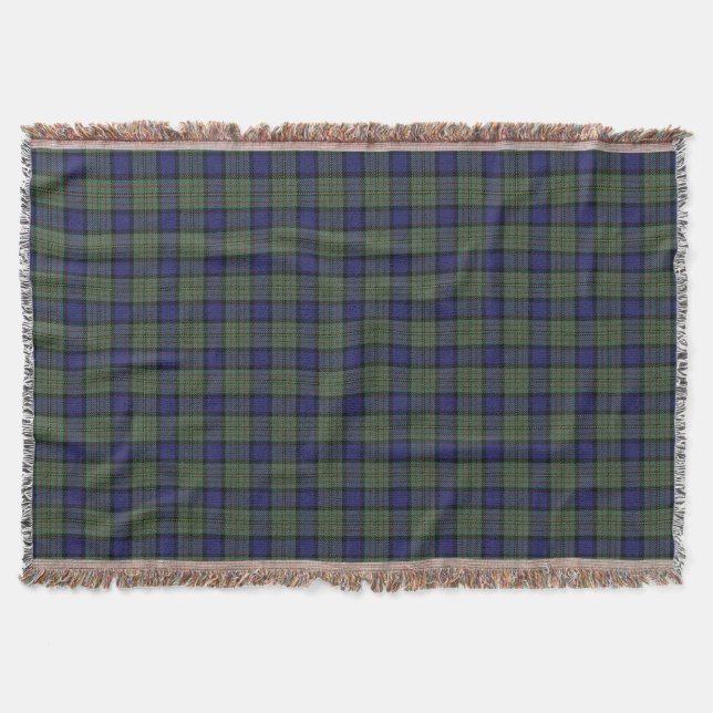 Schottischer Clan MacLaren Tartan Decke (Vorderseite)