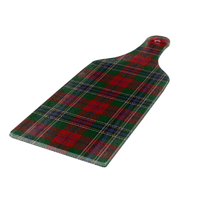 Schottischer Clan MacLean Tartan Schneidebrett (Ecke)