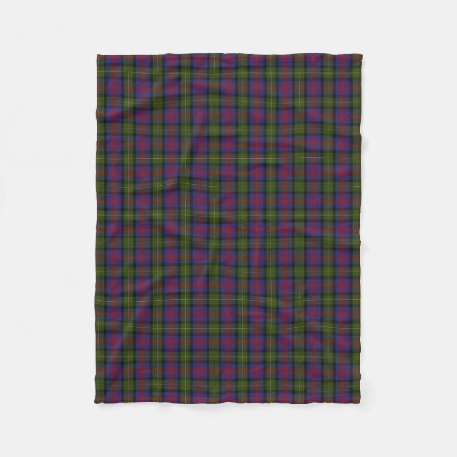 Schottischer Clan MacLennan KlassikerTartan Fleecedecke (Vorderseite)