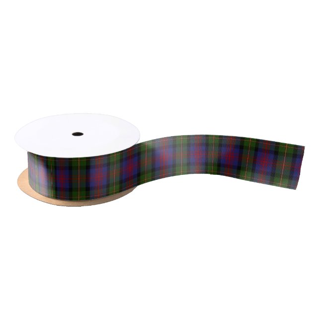 Schottischer Clan MacLennan KlassikerTartan Satinband (Spule)