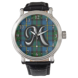 Schottischer Clan MacLeod MonogrammTartan Armbanduhr