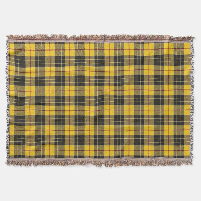 Schottischer Clan MacLeod Tartan kariert Decke (Vorderseite)