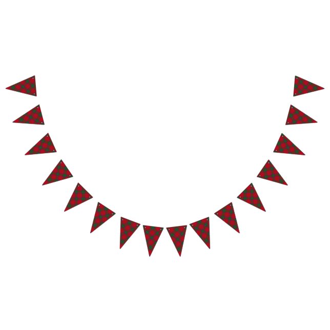 Schottischer Clan MacNab Tartan Wimpelkette (Alle)