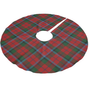 Schottischer Clan MacNachtan McNaughton Tartan Polyester Weihnachtsbaumdecke
