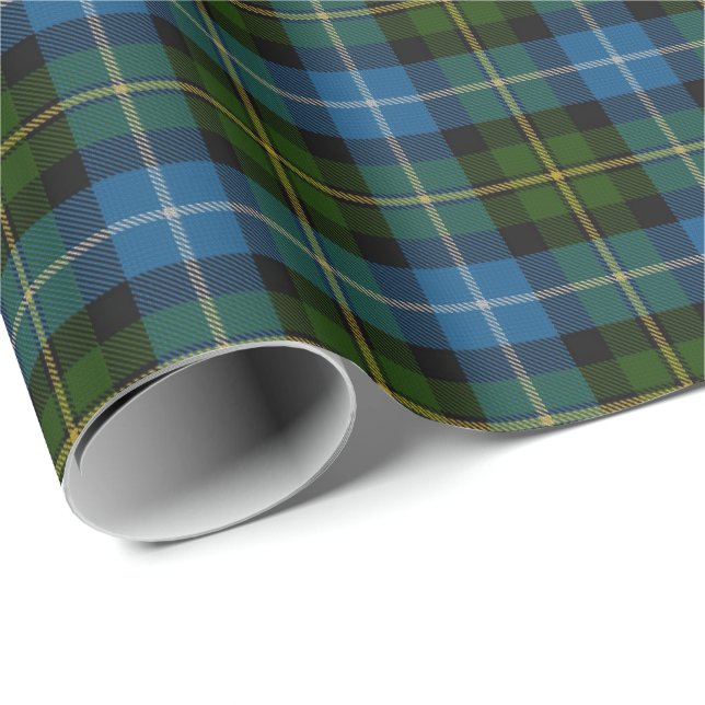 Schottischer Clan MacNeil Tartan Geschenkpapier (Rolleneckpunkt)