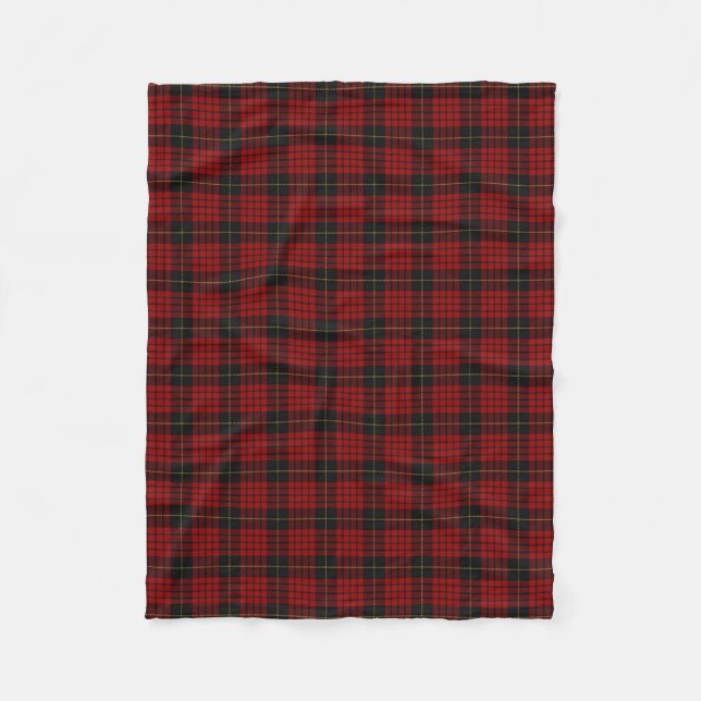 Schottischer Clan MacQueen KlassikerTartan Fleecedecke (Vorderseite)