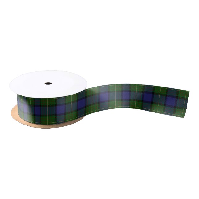 Schottischer Clan Muir KlassikerTartan Satinband (Spule)