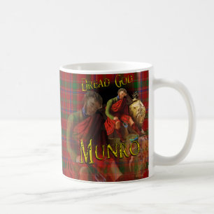 Schottischer Clan Munro Tartan Tasse