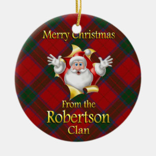 Schottischer Clan Robertson Weihnachtsschmuck