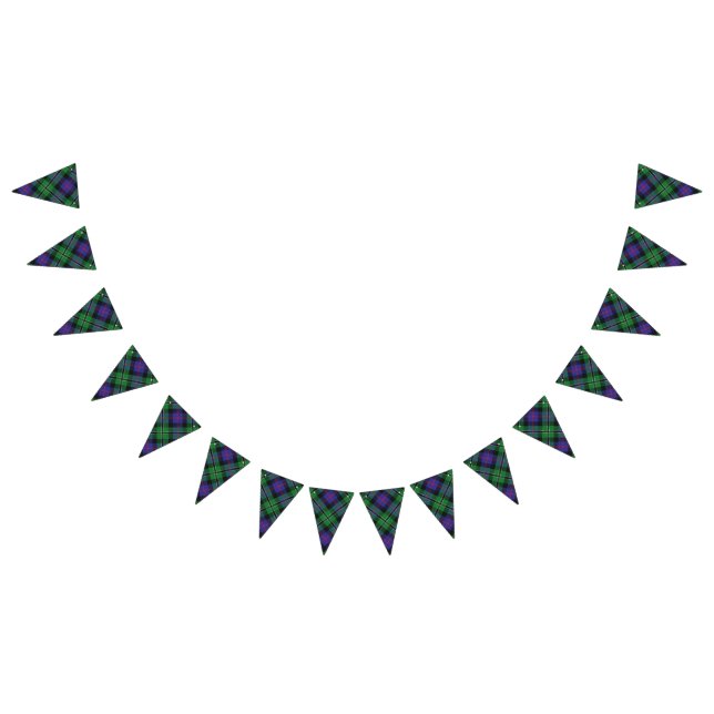 Schottischer Clan-Rosen-JagdTartan Wimpelkette (Alle)