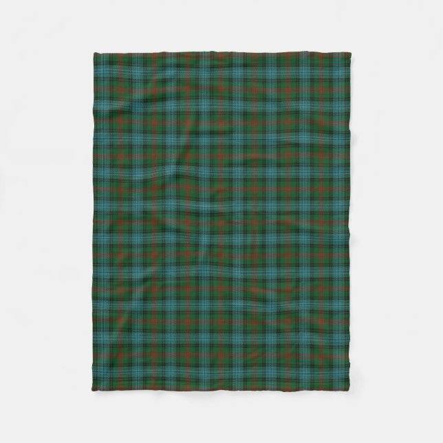 Schottischer Clan Ross, der klassischen Tartan Fleecedecke (Vorderseite)
