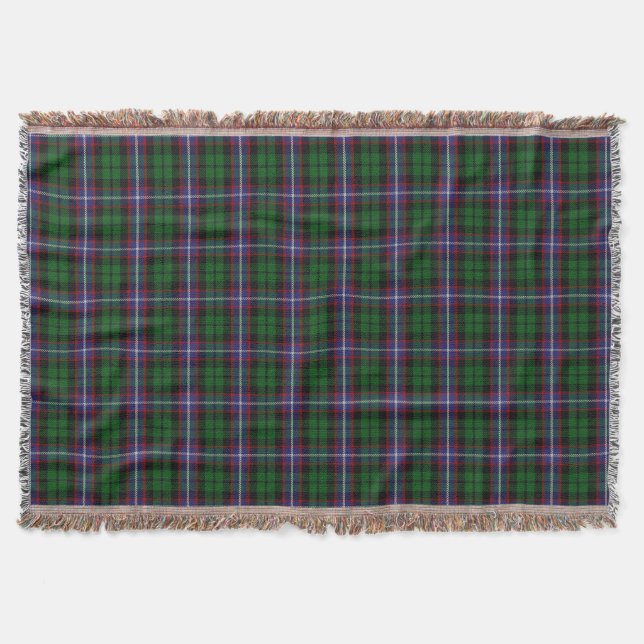 Schottischer Clan-RussellTartan Decke (Vorderseite)