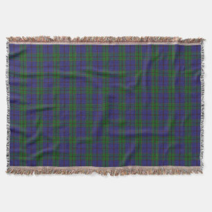 Schottischer Clan Strachan Tartan Decke