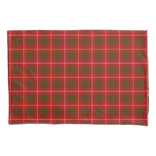 Schottischer ClanBruceTartan Kissenbezug (Vorderseite)