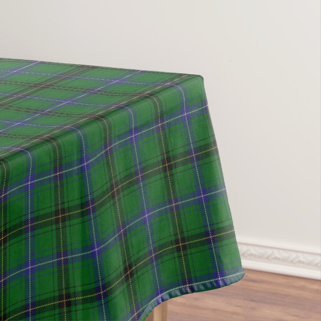 Schottischer ClanHendersonTartan Tischdecke (Beispiel)