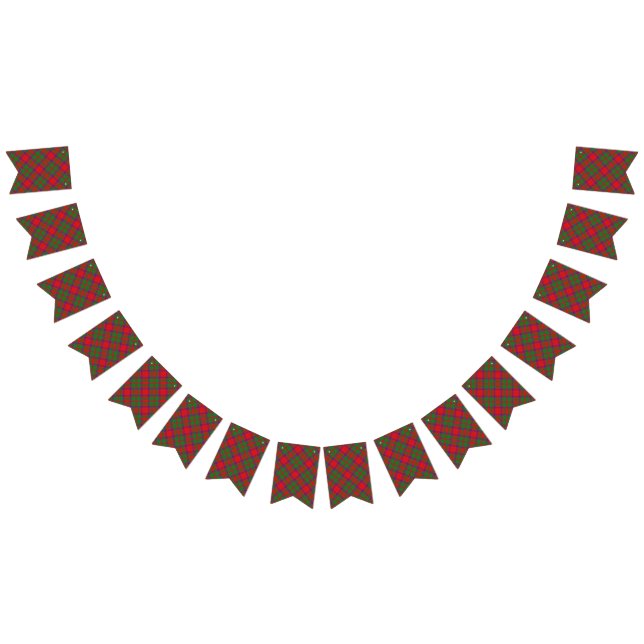 Schottischer ClanMacKintoshTartan Wimpelkette (Alle)