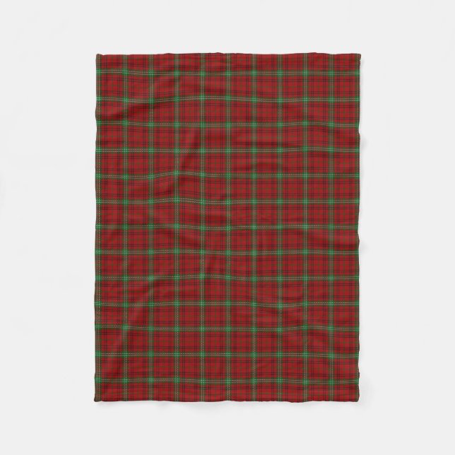 Schottischer Clanmorrison-KlassikerTartan Fleecedecke (Vorderseite)