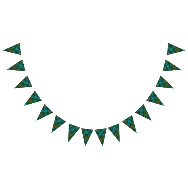 Schottischer ClanRossTartan Wimpelkette (Alle)