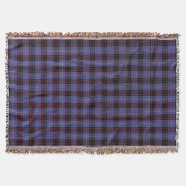 Schottischer ClanRutherfordTartan Decke (Vorderseite)