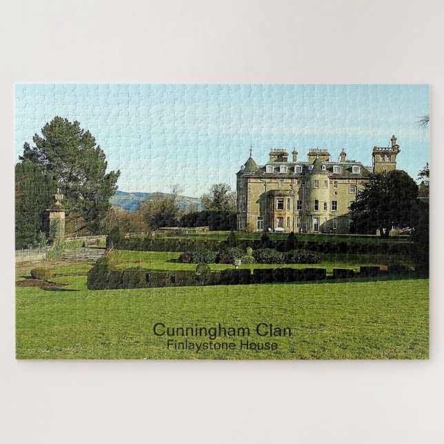 Schottischer Cunningham Clans Finlaystone Puzzle (Horizontal)