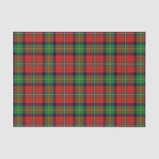 Schottischer Geschenk-Clan Boyd Tartan Seidenpapier (Vorderseite)