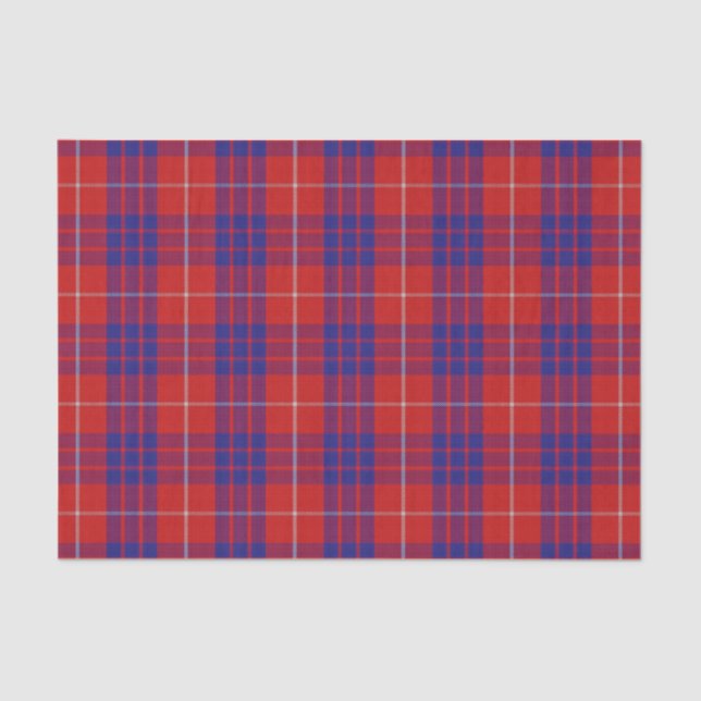 Schottischer Geschenk-Clan-HamiltonTartan Seidenpapier (Vorderseite)