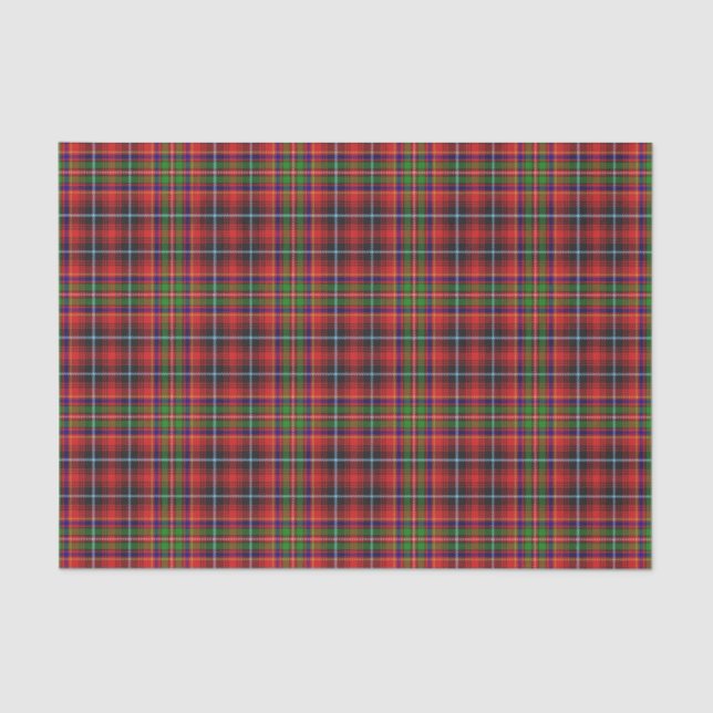 Schottischer Geschenk-Clan Innes Tartan Seidenpapier (Vorderseite)