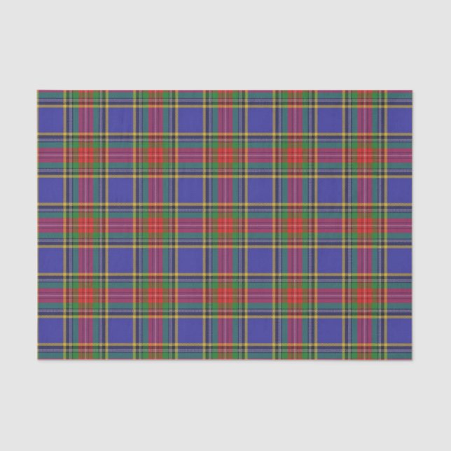 Schottischer Geschenk-Clan-MacbethTartan Seidenpapier (Vorderseite)