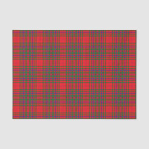 Schottischer Geschenk-Clan MacDougall Tartan Seidenpapier