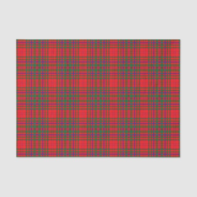 Schottischer Geschenk-Clan MacDougall Tartan Seidenpapier (Vorderseite)