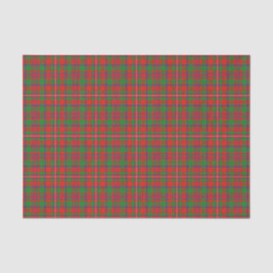 Schottischer Geschenk-Clan MacKinnon Tartan Seidenpapier