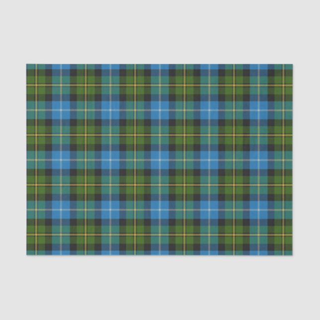 Schottischer Geschenk-Clan MacNeil Tartan Seidenpapier (Vorderseite)