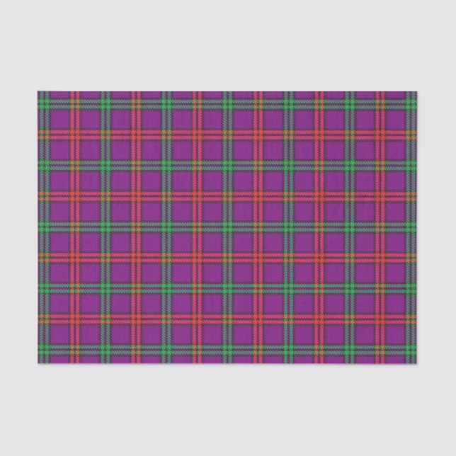 Schottischer Geschenk-Clan-MontgomeryTartan Seidenpapier (Vorderseite)