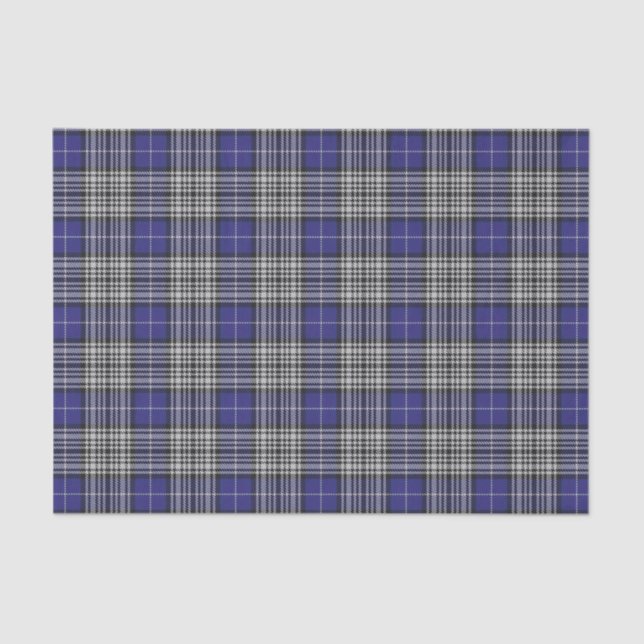 Schottischer Geschenk-Clan-NapierTartan Seidenpapier (Vorderseite)