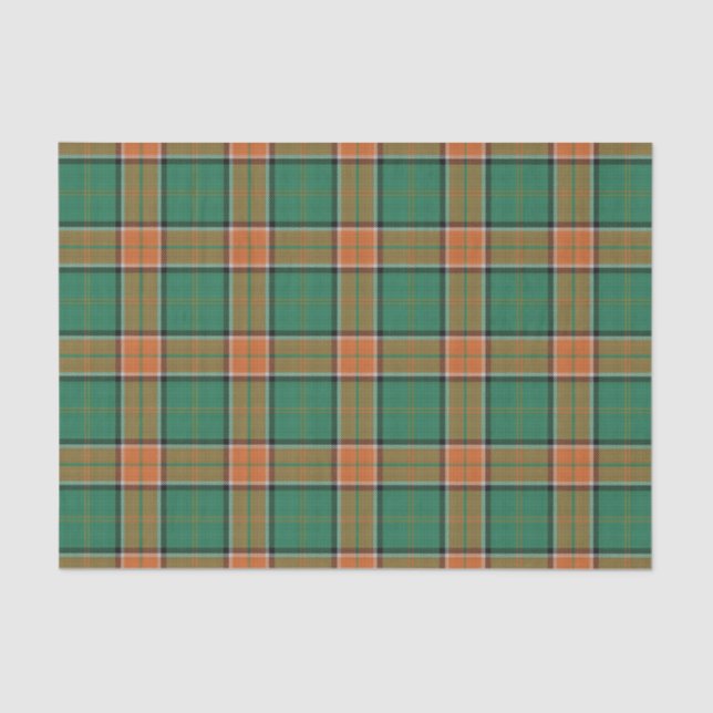 Schottischer Geschenk-ClanPollockTartan Seidenpapier (Vorderseite)