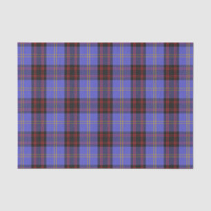 Schottischer Geschenk-ClanRutherfordTartan Seidenpapier