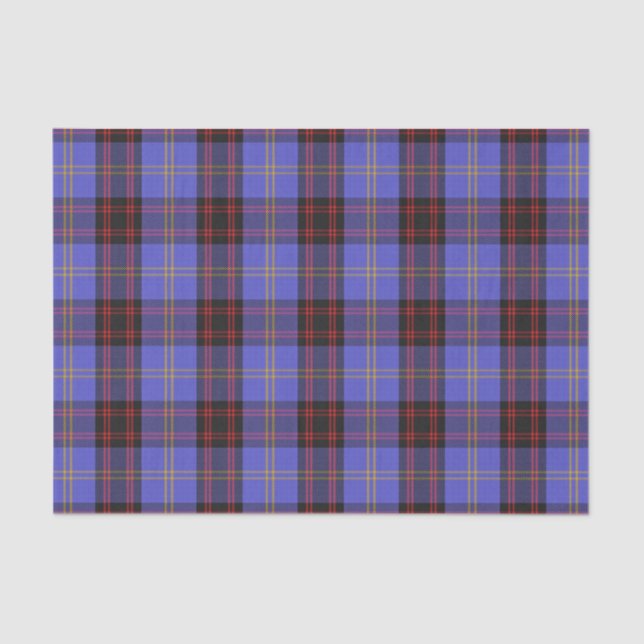 Schottischer Geschenk-ClanRutherfordTartan Seidenpapier (Vorderseite)