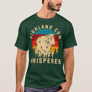 Schottischer Highland-Kuh-Flüsterer T-Shirt