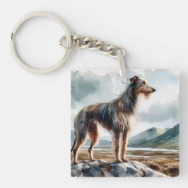 Schottischer Hirschhund Schlüsselanhänger