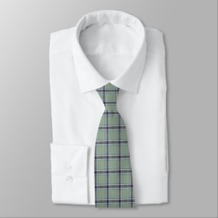 Schottischer Hochland-Sage-Plaid-Tartan Krawatte