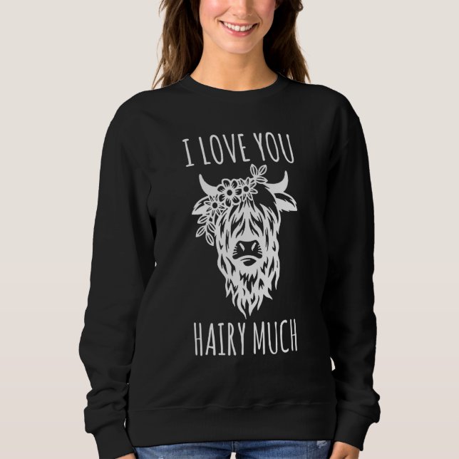 Schottischer Hochlandrinder - Züchter 1 Sweatshirt (Vorderseite)