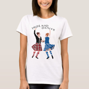 Schottischer Hochlandtanz-Reel T-Shirt