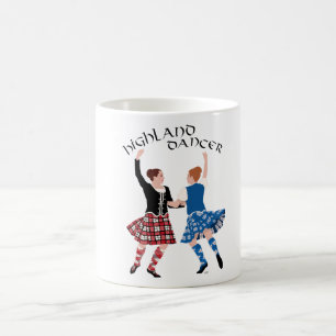 Schottischer Hochlandtanz-Reel Tasse