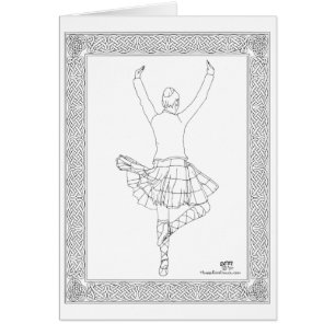 Schottischer Hochlandtänzer